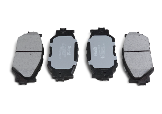 Тормозные колодки Gerat BPF007PG (передние) Low-metallic