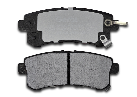 Тормозные колодки Gerat BPR126PG (задние) Low-metallic