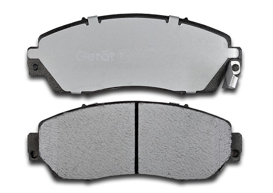 Тормозные колодки Gerat BPF156PG (передние) Low-metallic