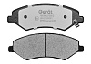 Передние тормозные колодки Gerat BPF350PG Low-metallic
