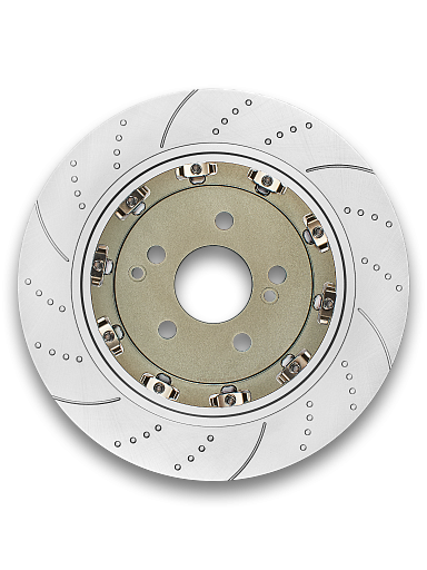 Тормозной диск двухсоставной Gerat GSDR041 (задний) Sport