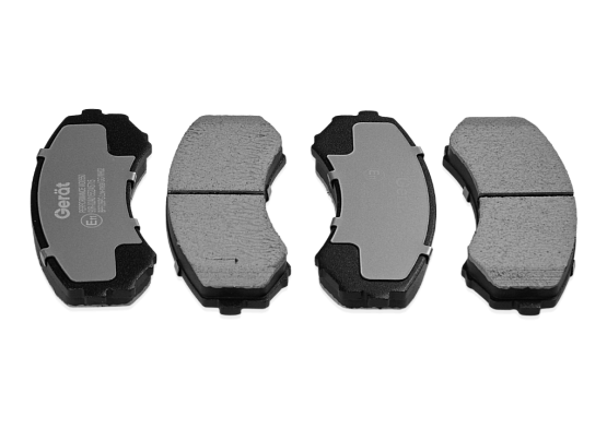 Тормозные колодки Gerat BPF026PG (передние) Low-metallic