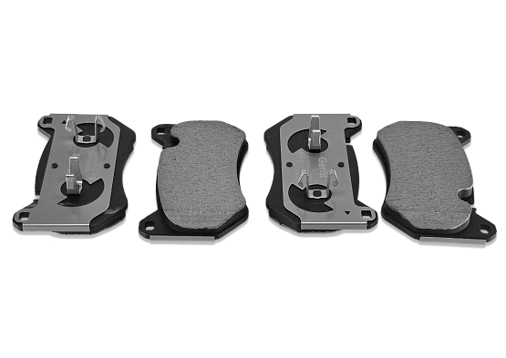 Тормозные колодки Gerat BPF222PG (передние) Low-metallic