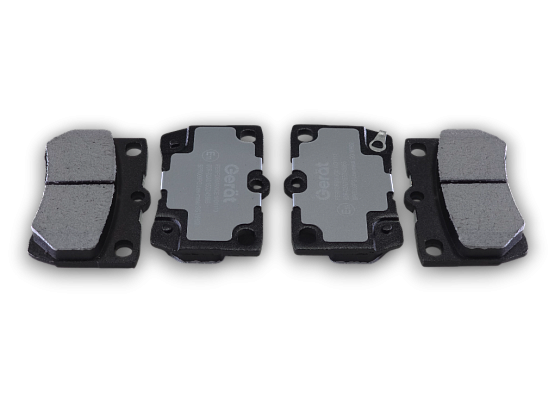 Тормозные колодки Gerat BPR009PG (задние) Low-metallic