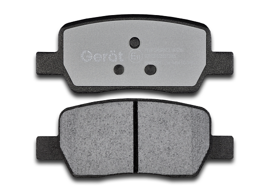 Тормозные колодки Gerat BPR145PG (задние) Low-metallic