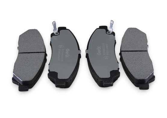 Тормозные колодки Gerat BPF299PG (передние) Low-metallic