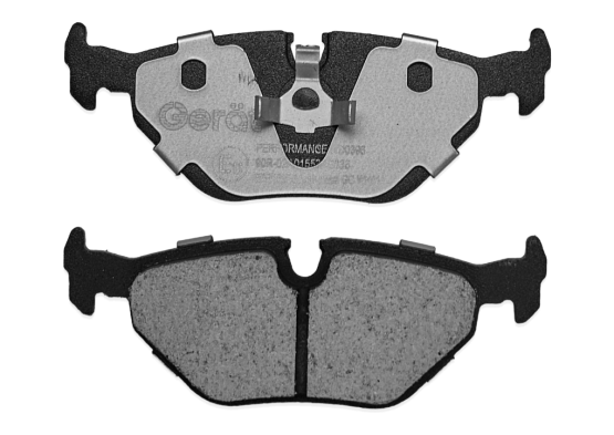 Тормозные колодки Gerat BPR188PG (задние) Low-metallic