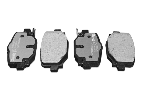 Задние тормозные колодки Gerat BPR211PG Low-metallic
