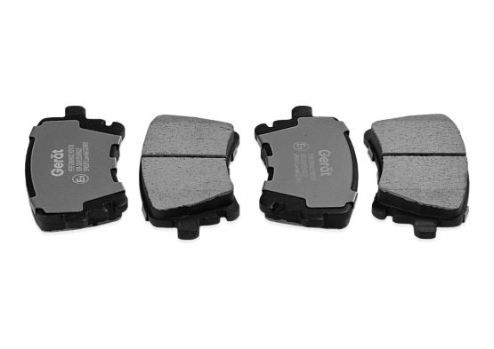 Тормозные колодки Gerat BPR093PG (задние) Low-metallic