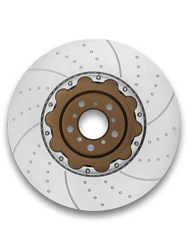 Тормозной диск двухсоставной Gerat GSDF033 (передний) Sport