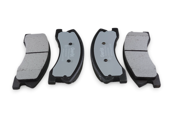 Тормозные колодки Gerat BPF281PG (передние) Low-metallic