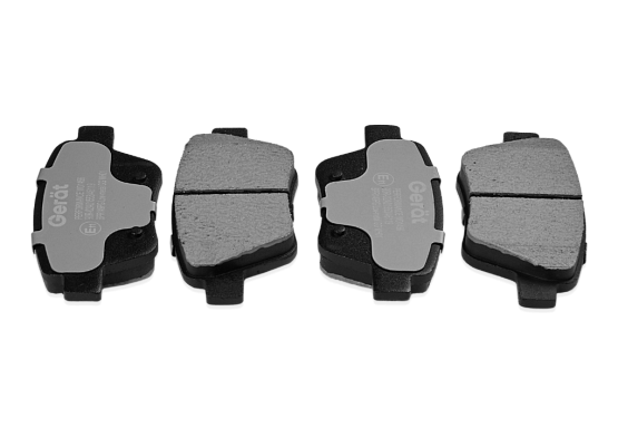 Тормозные колодки Gerat BPR149PG (задние) Low-metallic