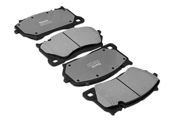 Тормозные колодки Gerat BPF312PG (передние) Low-metallic