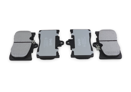 Тормозные колодки Gerat BPF202PG (передние) Low-metallic