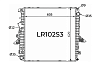 Радиатор охлаждения двигателя Gerat LR-102/3R