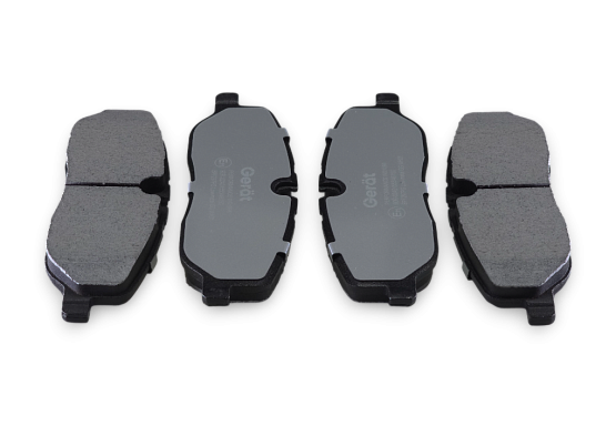 Тормозные колодки Gerat BPF297PG (передние) Low-metallic