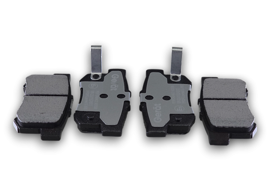 Тормозные колодки Gerat BPR008PG (задние) Low-metallic