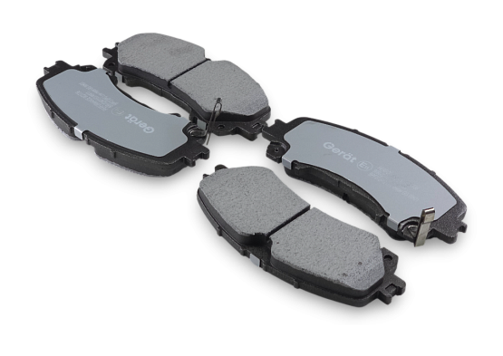 Тормозные колодки Gerat BPF272PG (передние) Low-metallic