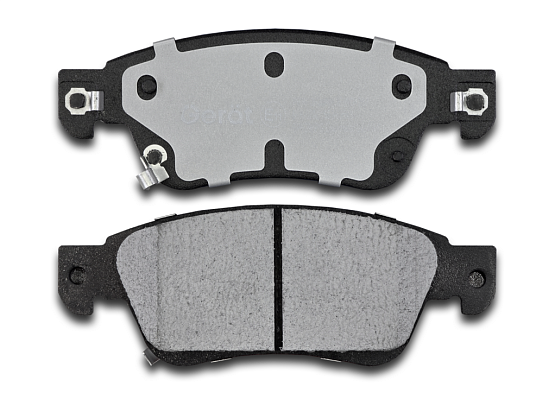 Тормозные колодки Gerat BPF298PG (передние) Low-metallic