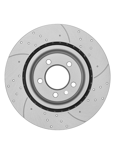 Тормозной диск Gerat F442P (передний) Platinum