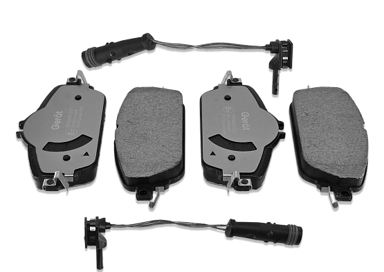 Тормозные колодки Gerat BPF341PG (передние)