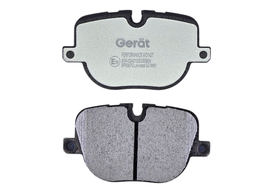 Тормозные колодки Gerat BPR080PG (задние) Low-metallic