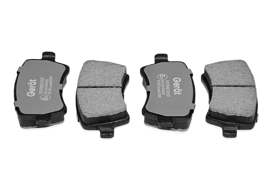 Тормозные колодки Gerat BPF130PG (передние) Low-metallic