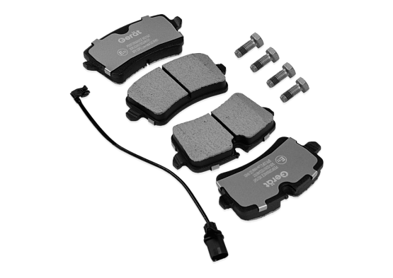 Тормозные колодки Gerat BPR129PG (задние) Low-metallic