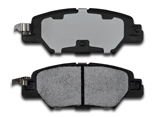 Тормозные колодки Gerat BPR096PG (задние) Low-metallic