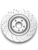 Тормозной диск Gerat DSK-R258P (задний) Platinum