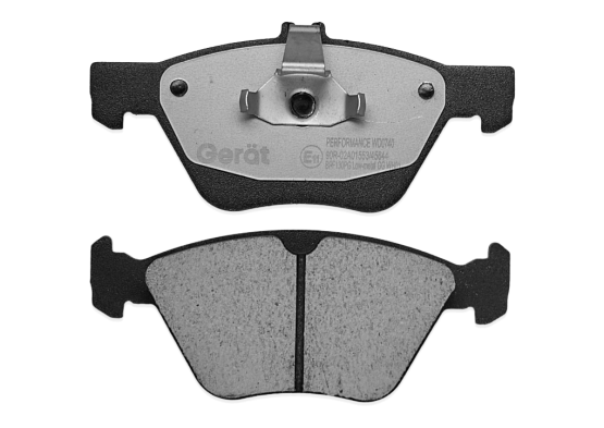Тормозные колодки Gerat BPF130PG (передние) Low-metallic