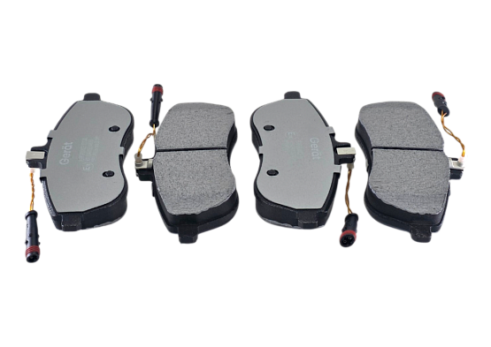 Тормозные колодки Gerat BPF234PG (передние) Low-metallic