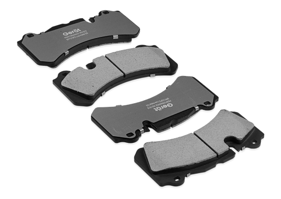 Тормозные колодки Gerat BPF313PG (передние) Low-metallic