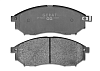 Тормозные колодки Gerat BP-F054P (передние) Low-metallic
