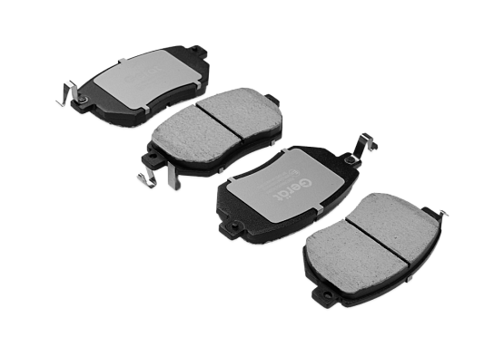 Тормозные колодки Gerat BPF103PG (передние) Low-metallic