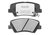 Передние тормозные колодки Gerat BPF393PG Low-metallic