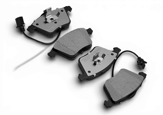 Тормозные колодки Gerat BPF257PG (передние) Low-metallic