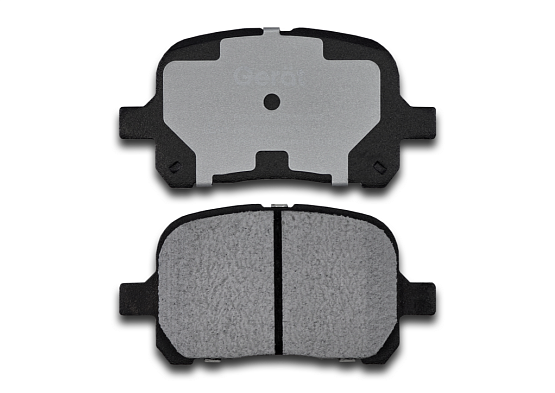 Тормозные колодки Gerat BPF015PG (передние) Low-metallic