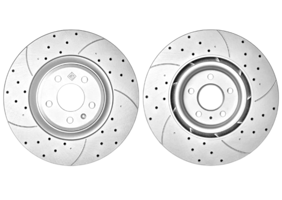 Тормозной диск Gerat DSK-F254P (передний) Platinum