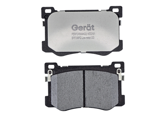 Тормозные колодки Gerat BPF338PG (передние)