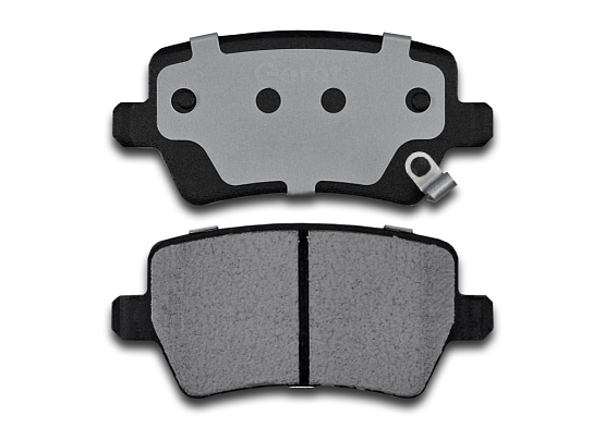 Тормозные колодки Gerat BPR154PG (задние) Low-metallic