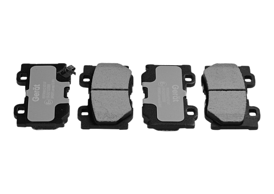 Тормозные колодки Gerat BPR095PG (задние) Low-metallic