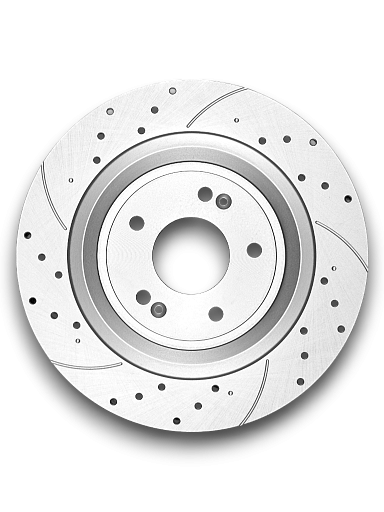 Тормозной диск Gerat R076P (задний) Platinum