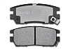 Тормозные колодки Gerat BPR031PG (задние) Low-metallic