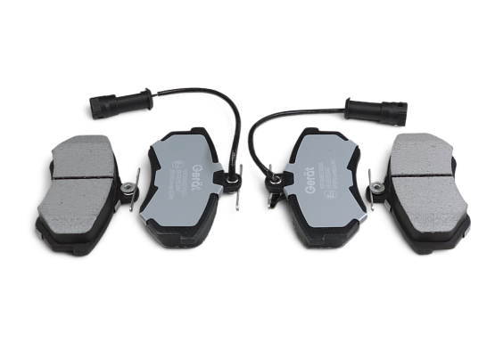 Тормозные колодки Gerat BPF083PG (передние) Low-metallic