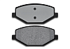 Передние тормозные колодки Gerat BPF293PG Low-metallic