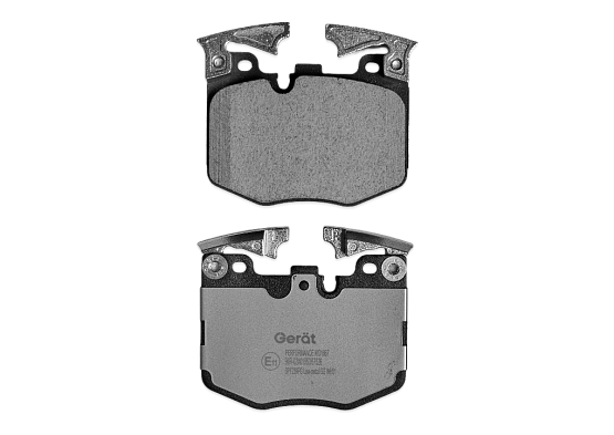 Тормозные колодки Gerat BPF239PG (передние) Low-metallic