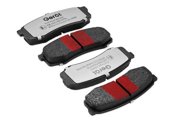 Тормозные колодки Gerat BPR041CG (задние) Ceramic