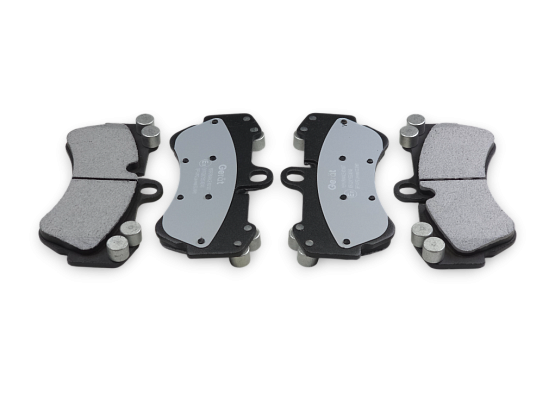 Тормозные колодки Gerat BPF141PG (передние) Low-metallic