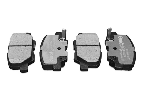 Задние тормозные колодки Gerat BPR107PG Low-metallic